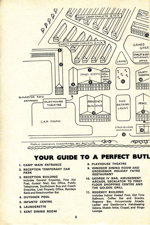 Bognor Map from 1972