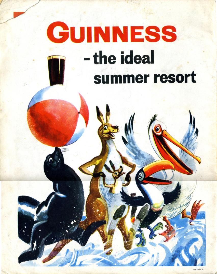 Back Cover - Guinness Advert