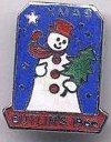 Butlins Christmas Badge