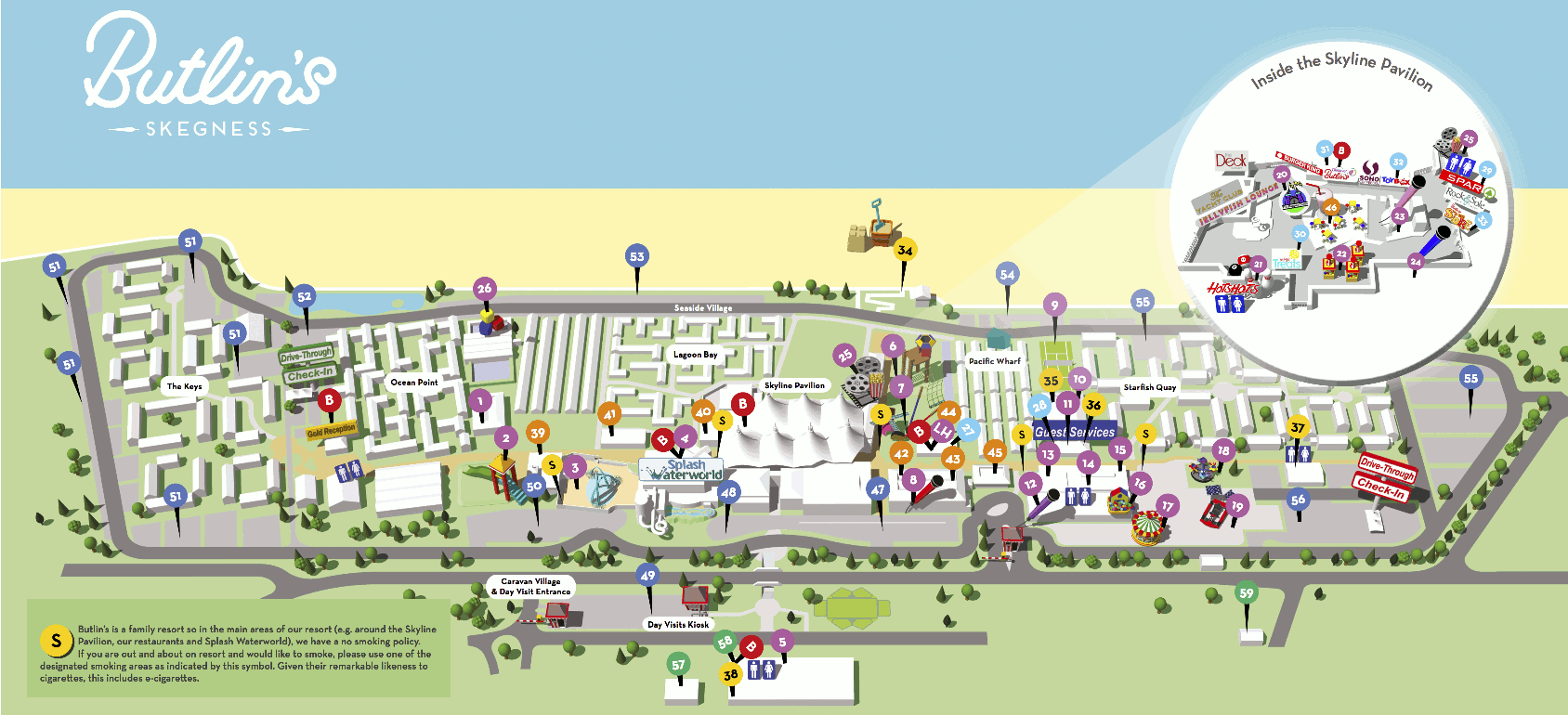 Unknown 2000's Skegness Map