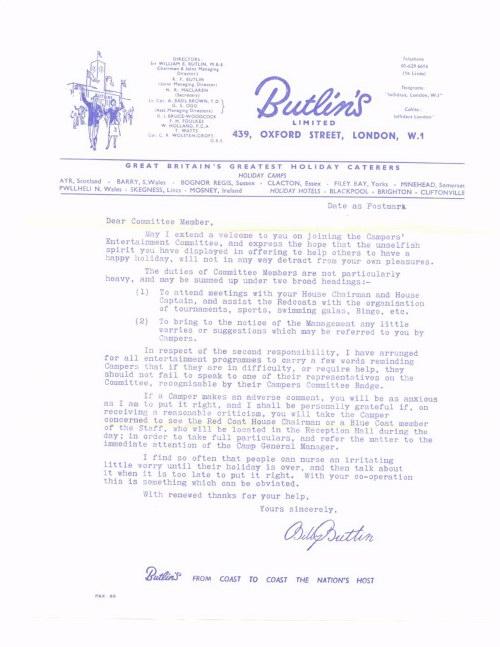 Committee Letter