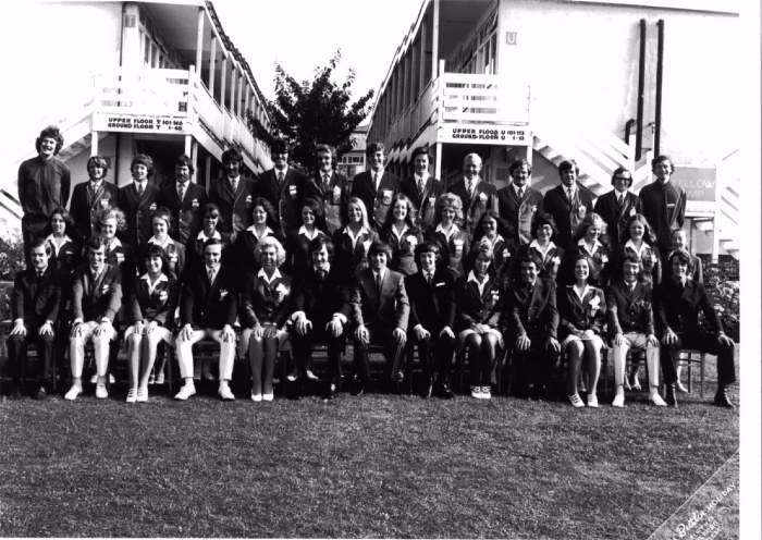 Redcoat Staff Photo 1972