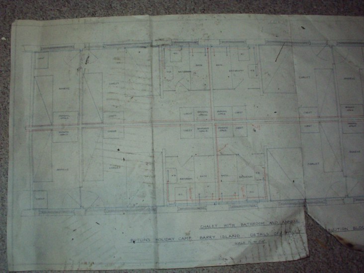 Original 1965 Chalet Blueprint