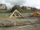 Back of the camp showing new construction