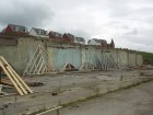 Back of the camp showing new construction