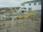 View over balcony