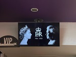 Tribute To The Queen on Funeral Day
