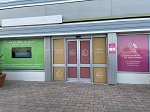 View of now closed guest services