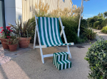 Deck Chair Outside Conference Centre