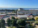 View of funfair from Ocean Hotel