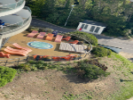 Ocean Spa outside hot tub