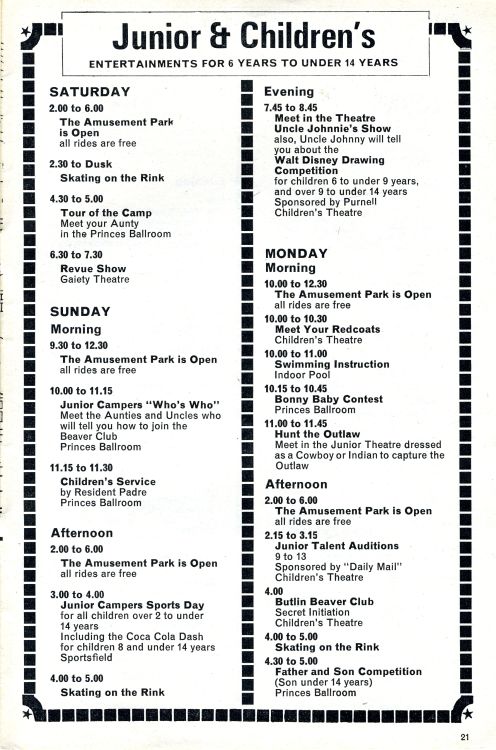 Page 21 - Children & Juniors - Saturday to Monday