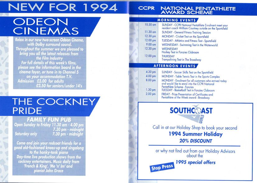 New for 1994