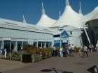 Western Entrance to the Skyline Pavilion