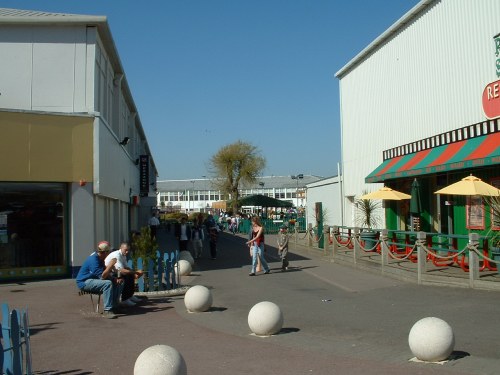 Looking north with the old York building to the right and Gaiety to the left