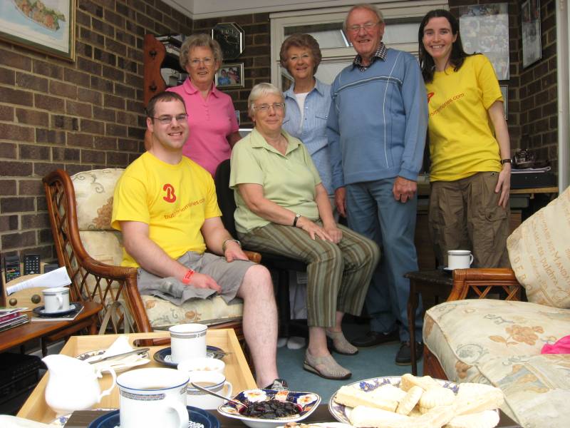 Kev, Shirley, Sylvia, Sheila, Ron & Kath