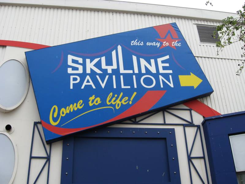 This way to the Skyline Pavilion