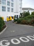 Shoreline Hotel Goods Entrance
