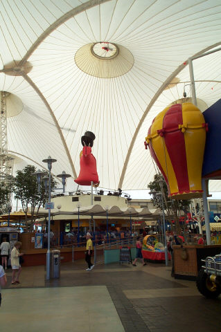Inside the Skyline Pavilion 2001