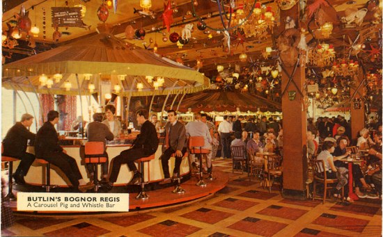 The Carousel Bar in the Pig & Whistle