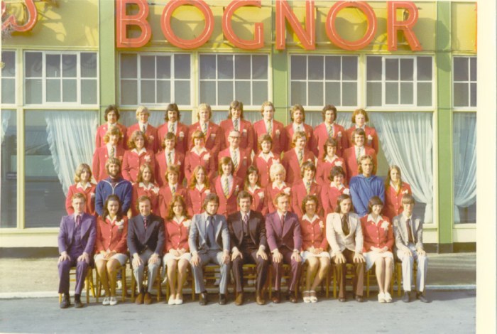 Redcoat Staff Photo 1974