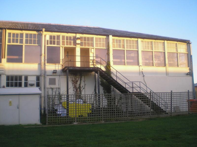 Side View of Old Reception Building