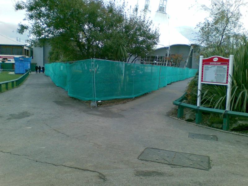 Where the crazy golf once stood