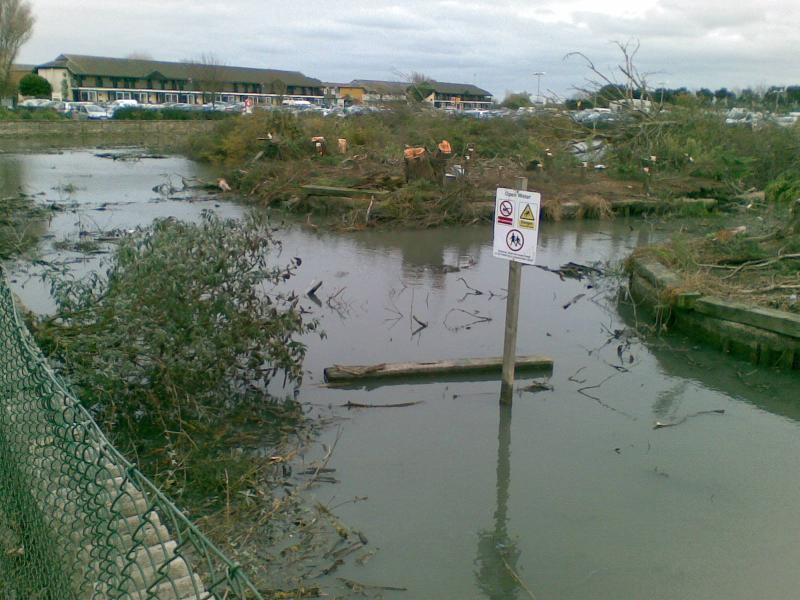 The old boating lake