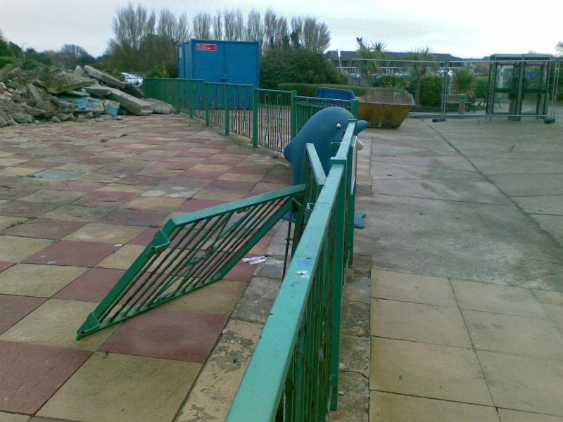 Beside the old funpool