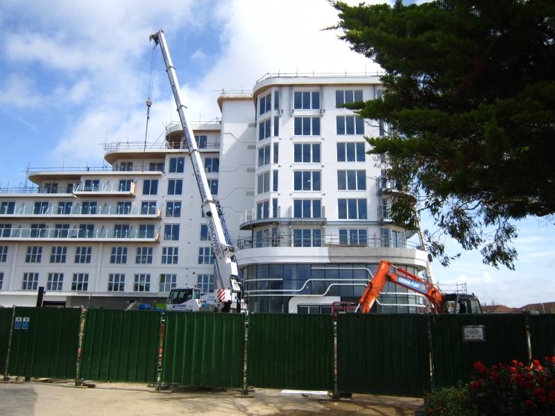 Wave Hotel Construction June 2012