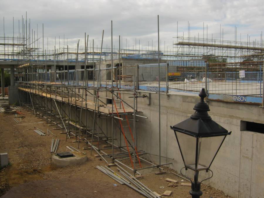 Wave Hotel Construction October 2011