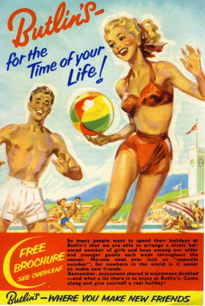 Butlins Leaflet (Front)