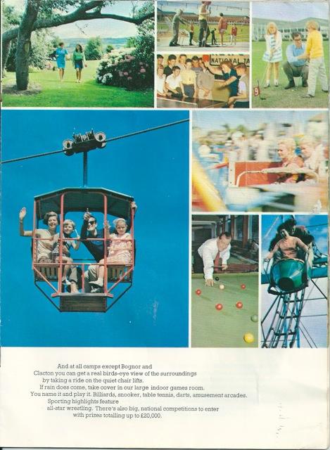 Late 1960s Butlins Brochure