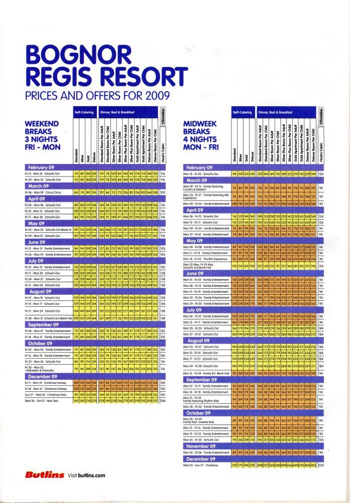 Page 84 - Bognor Prices