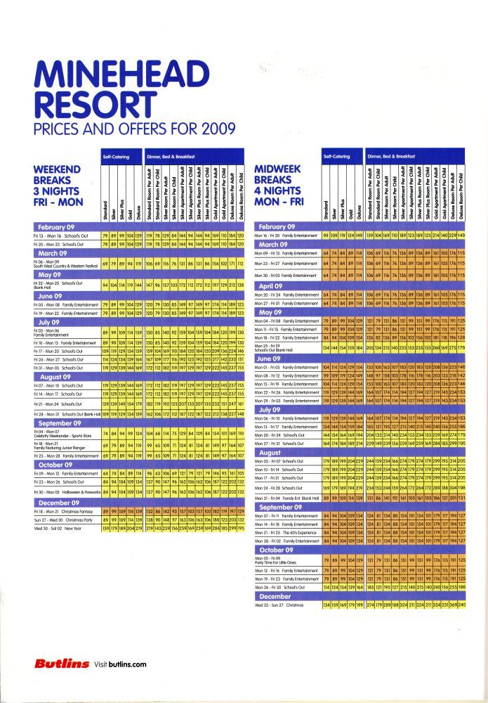 Page 86 - Minehead Prices