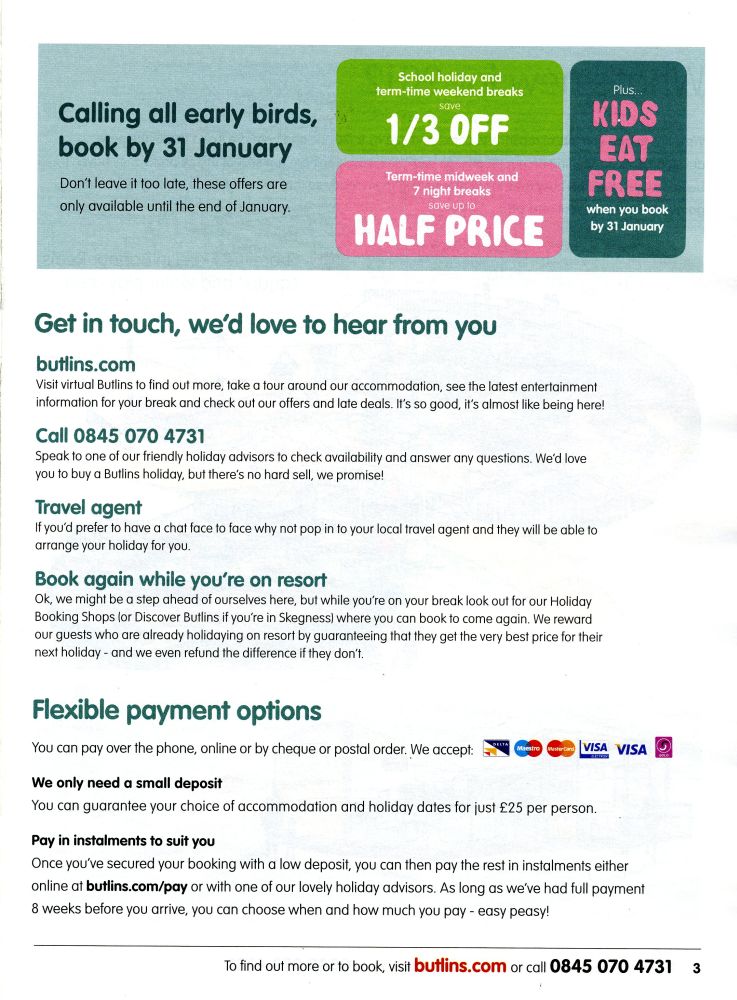 Booking Guide Page 3 - How to Book