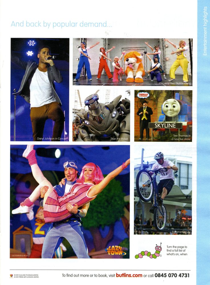 Booking Guide Page 7 - Entertainment Highlights