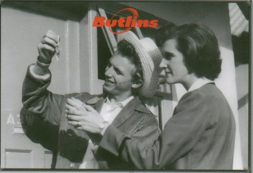 Butlins Postcard Set