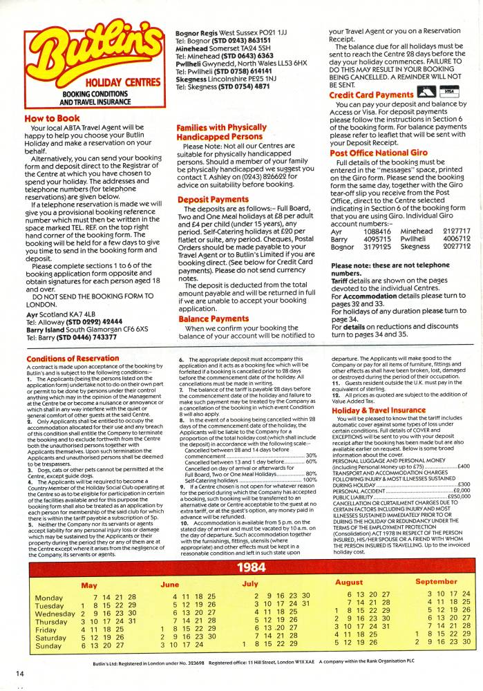 Page 14 - Booking Conditions