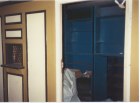 View inside ticket office