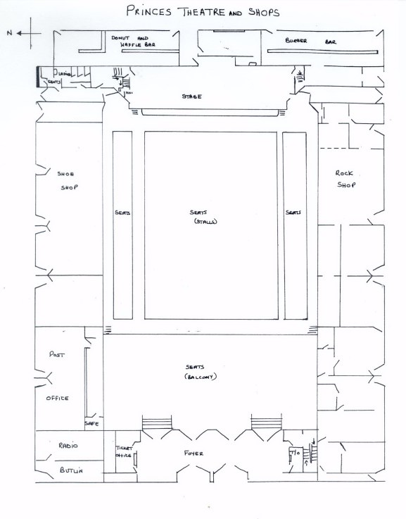 Princes Theatre - Main Plan