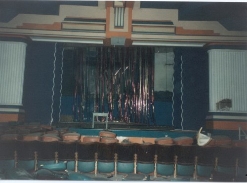 Stage from five rows back
