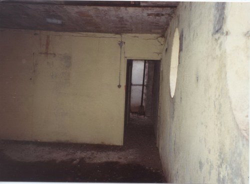 View looking back towards stairs
