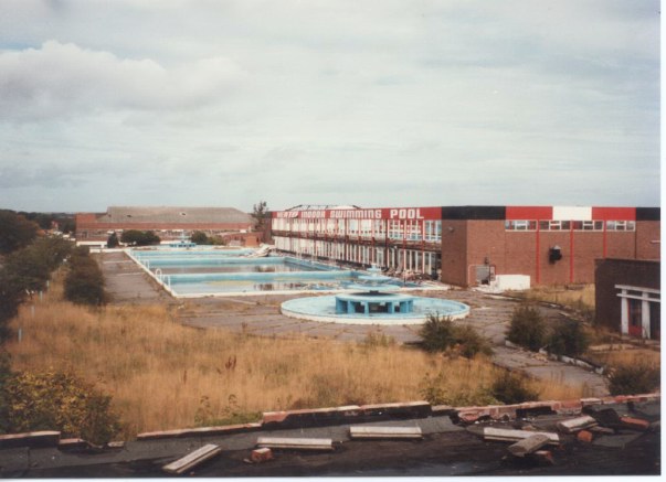 View from window looking out towards the Empire Theatre
