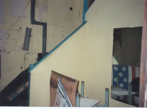 Another view of the room between the ladies toilet & stage