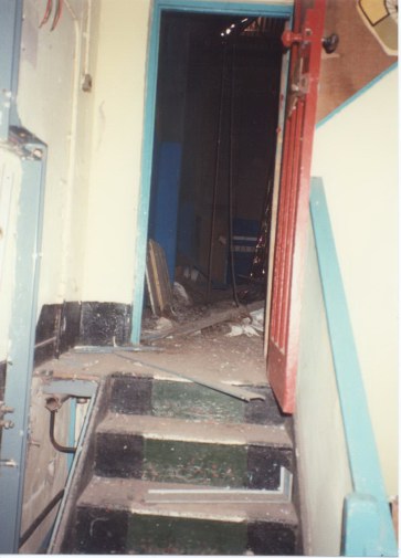 Stairs by stage