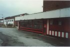 Front of the end shop. Its use was a Burger Bar