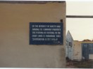 Sign on chalet