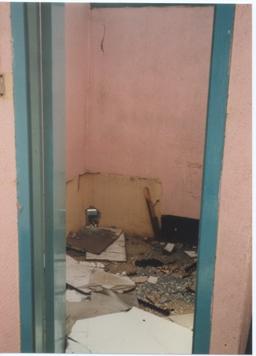 Ladies bathroom