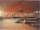 Looking back to servery